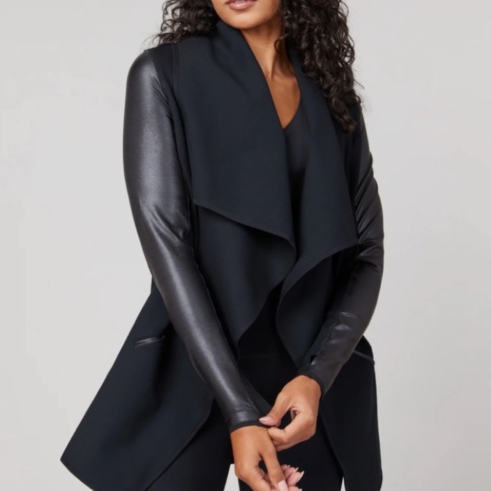 Spanx Women's Black Waterfall Jacket
NWOT never worn
